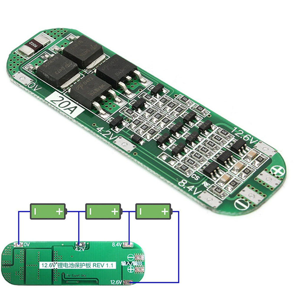 18650 Battery PCB board assembly