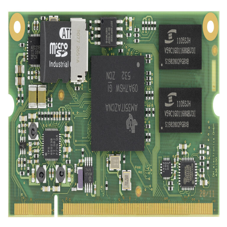 An annotated diagram of a modern IP cameras PCBA highlighting the SoC image sensor connector PoE module