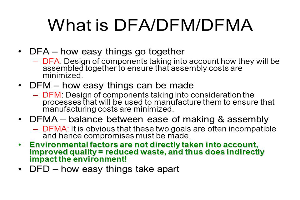 DFT DFM and DFA in PCB