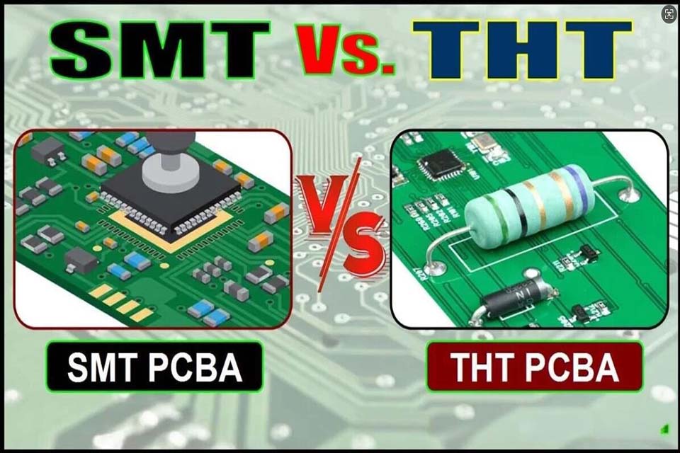 SMT PCBA and THT PCBA